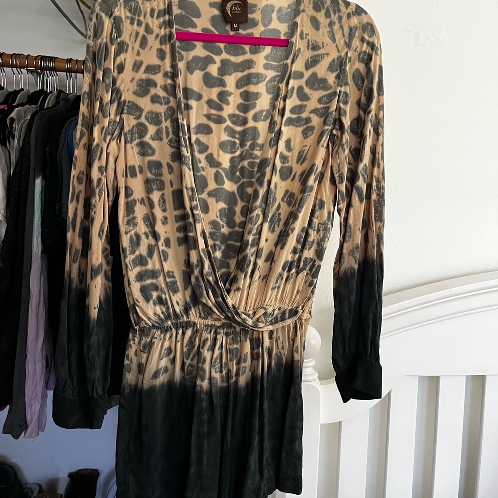 Cheetah Romper
